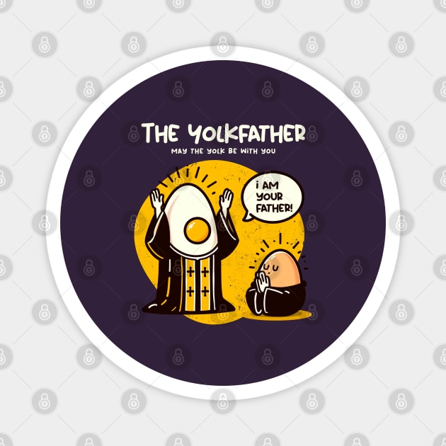 THE YOLKFATHER Magnet by Fabrik